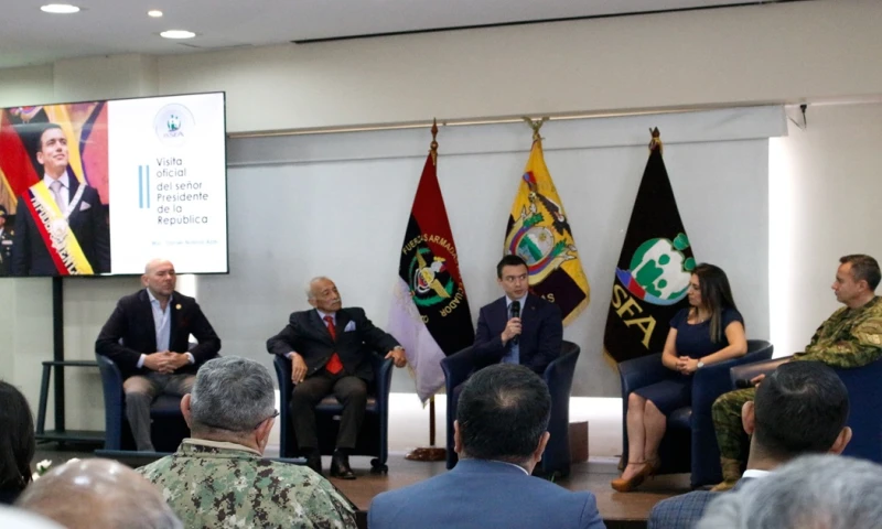 Principales noticias de Ecuador hoy - 4 de diciembre de 2024 / Foto: cortesía Presidencia 