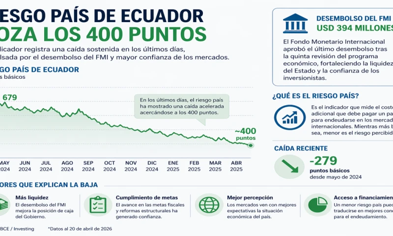 Este descenso marca uno de los niveles más bajos en los últimos meses / Foto: Imagen creada en IA