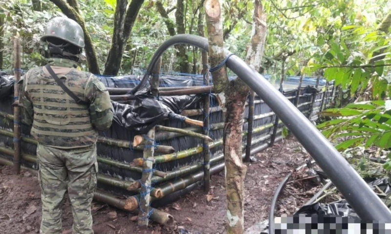 Los operativos militares en Sucumbíos son constantes / Foto: cortesía Ejército ecuatoriano