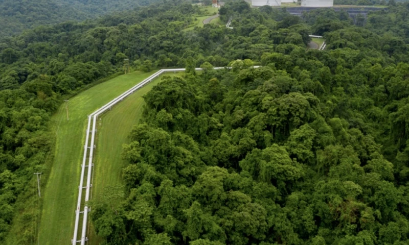 Terminó la construcción de un bypass de 988 metros en la zona del río Loco./ Foto: cortesía Petroecuador