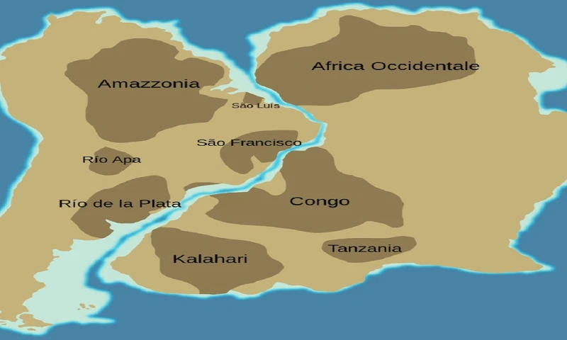 Los bordes continentales parecen encajar unos con otros, este acoplamiento es más evidente cuando en su análisis se incluyen los márgenes continentales/ Foto: cortesía IIGE