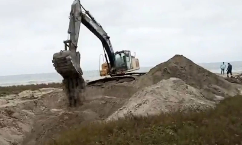 Una ballena jorobada fue hallada muerta en Guayas / Foto: cortesía ministerio de Ambiente