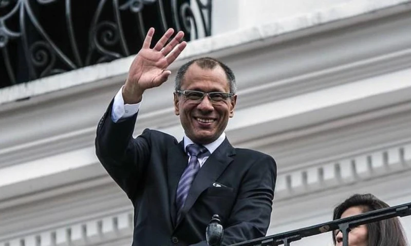 Glas se encuentra recluido en La Roca para terminar de cumplir una pena de ocho años de prisión por dos condenas vigentes / Foto: cortesía Vicepresidencia