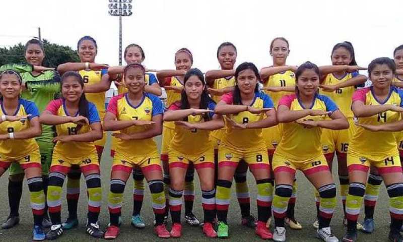 El equipo que disputó los X Juegos Deportivos Nacionales Prejuveniles realizados en Guayaquil. Foto: El Comercio