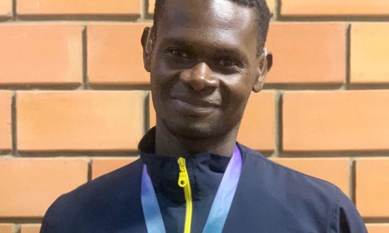 Emerson Chalá conquistó el oro en los Juegos Sordolímpicos / Foto: cortesía Comité Paralímpico Ecuatoriano