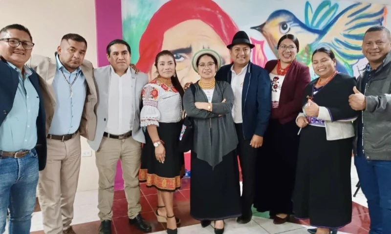 Pachakutik consiguió 9 asambleístas en las últimas elecciones / Foto: cortesía Pachakutik