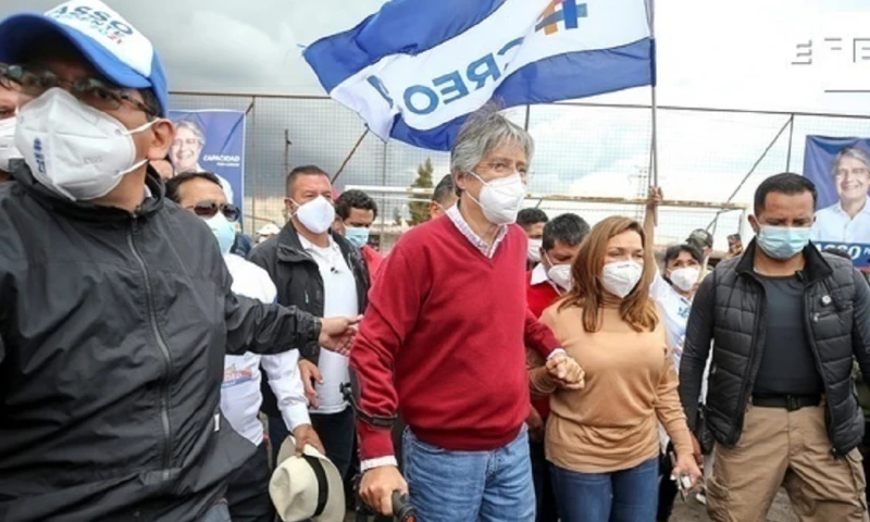 La campaña para la segunda vuelta entre Arauz y Lasso comenzó / Foto: EFE