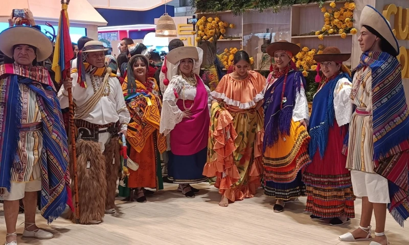 Ecuador contó con el pabellón más grande de la historia de sus participaciones en FITUR / Foto: cortesía Fitur