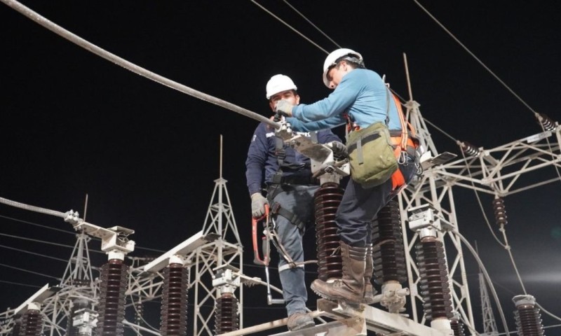 12 de los 45 transformadores de potencia que operan en las 29 subestaciones del SNT superan los 30 años de servicio / Foto: cortesía Celec