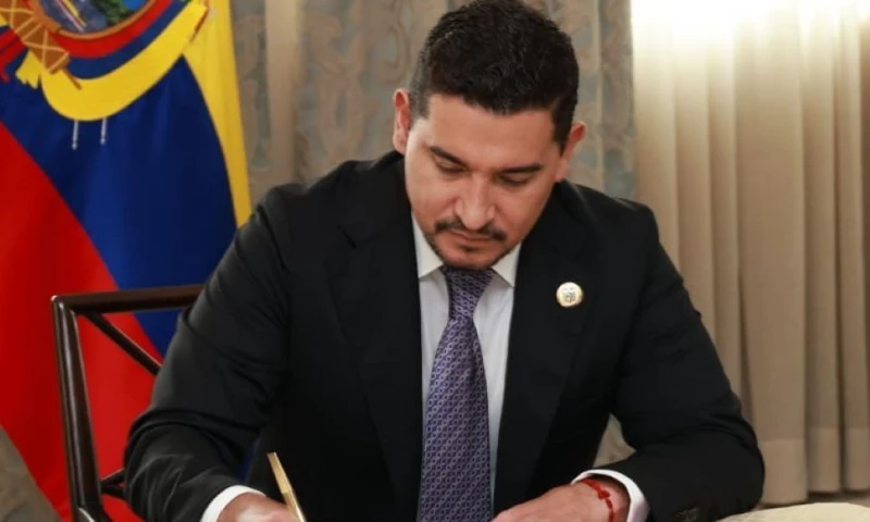 El director general del SRI, Damián Larco, brindó detalles de lo ocurrido / Foto: cortesía Damián Larco