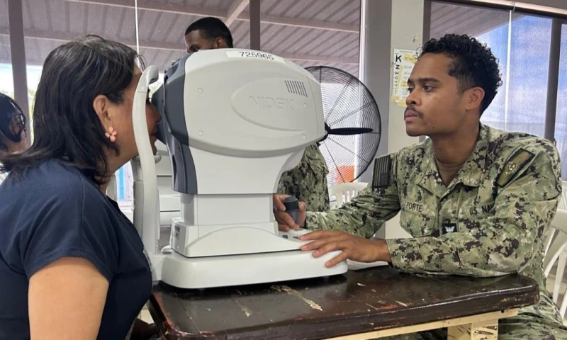 El USNS Comfort brindó atención médica gratuita a más de 2.700 ecuatorianos / Foto: cortesía Embajada de EE.UU.