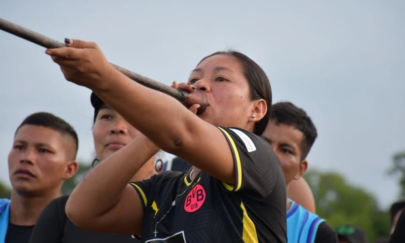 La actividad se desarrollará entre el 13 y el 17 de junio en la Maloca Ipanoré, ubicada en el Resguardo Indígena Ceima Cachivera / Foto: cortesía Ministerio de Deporte de Colombia