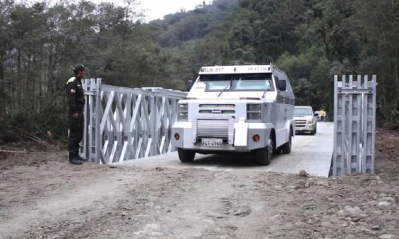 El puente tiene capacidad para soportar 48 toneladas de peso. Foto: El Comercio