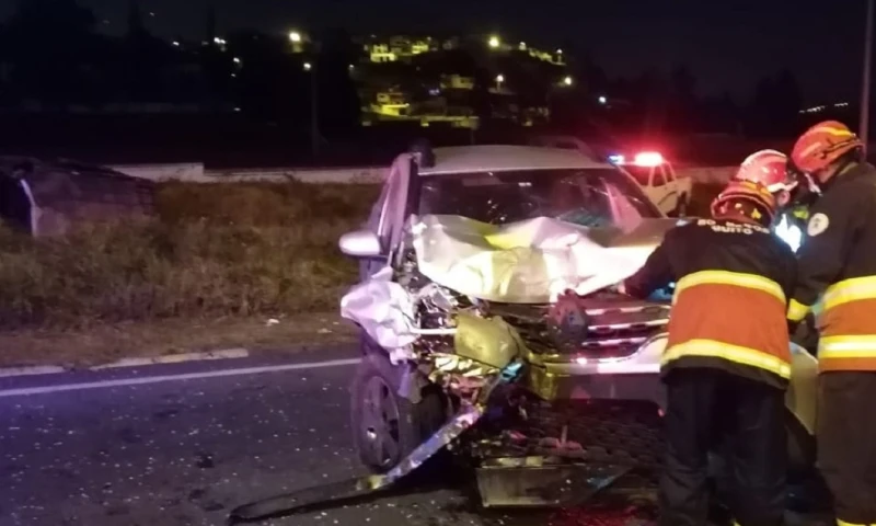 De acuerdo a  la Agencia Nacional de Tránsito, sólo en este año reportan 1.470 fallecidos entre enero y agosto / Foto: cortesía Bomberos Quito