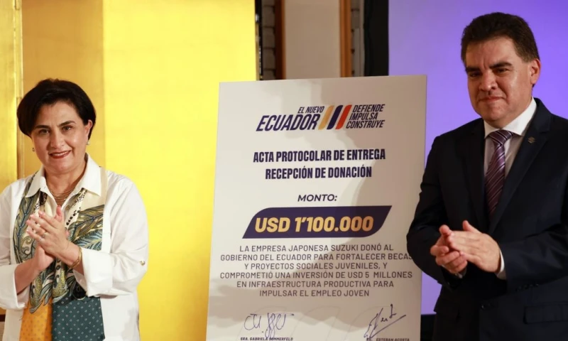 La primera parte de este compromiso corresponde a la iniciativa ‘Jóvenes al Volante’ / Foto: cortesía Suzuki Ecuador