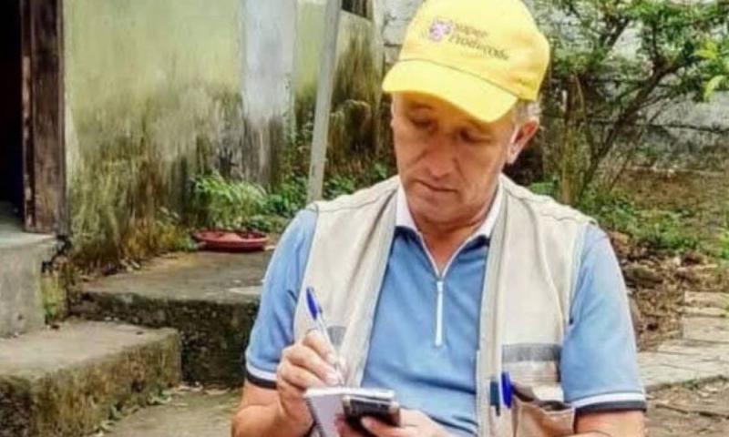Aguilar fue atacado mientras acudía a cubrir un hecho noticioso en el barrio ''Fundo Limón" / Foto: cortesía 