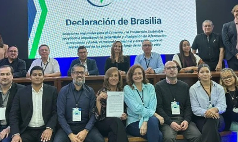 La incorporación se dio en el marco de encuentros de alto nivel realizados en Brasilia./ Foto: cortesía MAATE