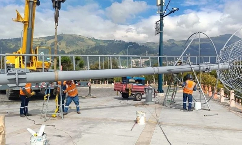 Se encenderá desde el 15 de diciembre / Foto: cortesía Municipio de Quito