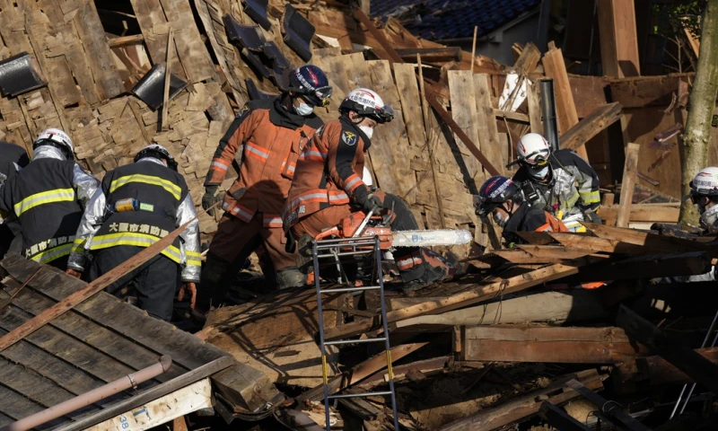 Las localidades con más desaparecidos son Wajima, y Suzu / Foto: EFE