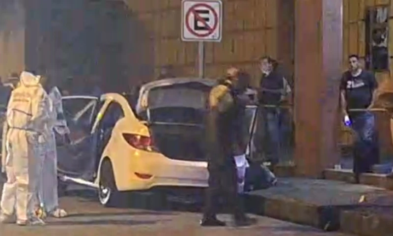 El ataque se produjo cerca de la Terminal Terrestre de Lago Agrio / Foto: cortesía 