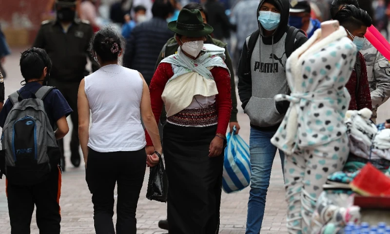 Ecuador acumuló 388.046 casos de Covid-19  / Foto: EFE