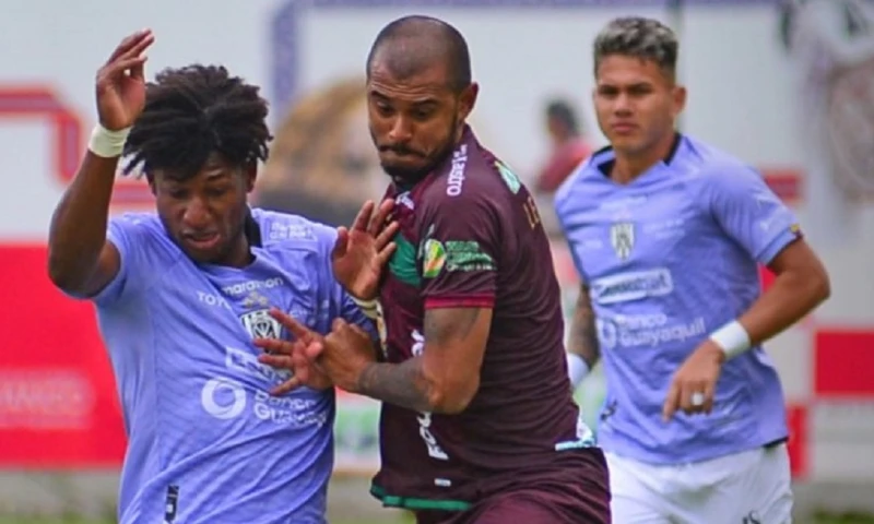 El Nacional y Aucas igualaron 2-2 en el estadio Atahualpa/ Foto: cortesía GolTV