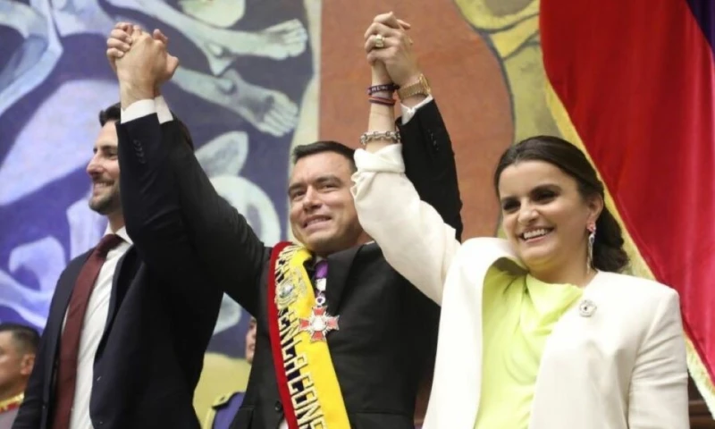 Daniel Noboa comenzó su segundo mandato el 24 de mayo / Foto: cortesía Asamblea Nacional