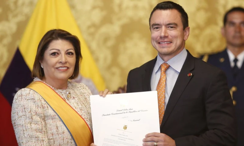 Andrade fue condecorada con la Gran Cruz de la Orden Nacional al Mérito / Foto: EFE