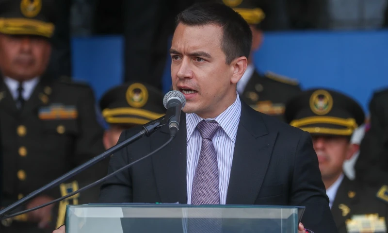 Noboa ordenó al SNAI que inicie los trámites para la repatriación de presos extranjeros / Foto: EFE