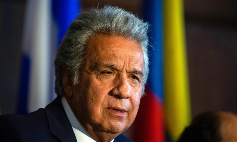 Moreno instó a los ecuatorianos a no permitir el triunfo de la candidata del movimiento correísta Revolución Ciudadana / Foto: cortesía 