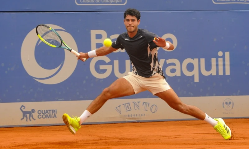 Se impuso  por 7-5, 6-7(7) y 6-3 al peruano Juan Pablo Varillas./ Foto: cortesía