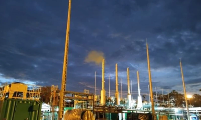 La central Cuyabeno inició operación comercial con crudo residual / Foto: cortesía CELEC