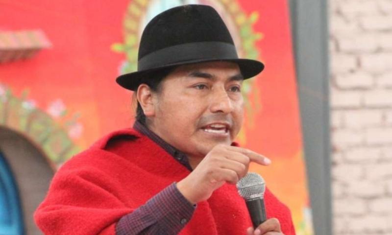 Leonidas Iza es uno de los precandidatos para las elecciones 2025 / Foto: cortesía 