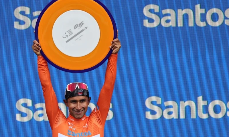 El UAE presenta una potente escuadra con Narváez como líder / Foto: EFE 