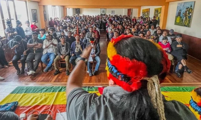 Principales noticias de Ecuador hoy - 19 de septiembre de 2025 / Foto: cortesía Conaie