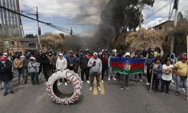 El paro nacional inició el 22 de septiembre / Foto: EFE