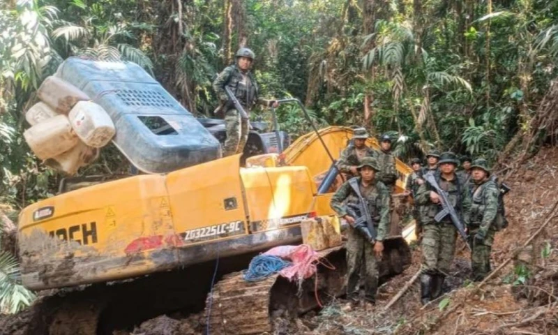 El Parque Nacional Podocarpus forma parte del sistema nacional de áreas protegidas / Foto: cortesía Ejército Ecuatoriano