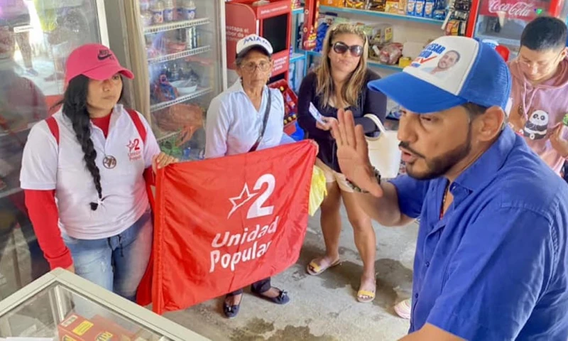 El crimen ocurrió mientras desarrollaba actividades políticas en plena zona céntrica de la parroquia José Luis Tamayo, en Salinas / Foto: cortesía 