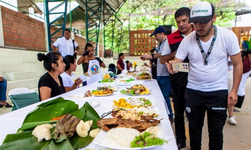 Más de 1.000 turistas llegaron hasta la comunidad / Foto: cortesía Prefectura de Zamora Chinchipe