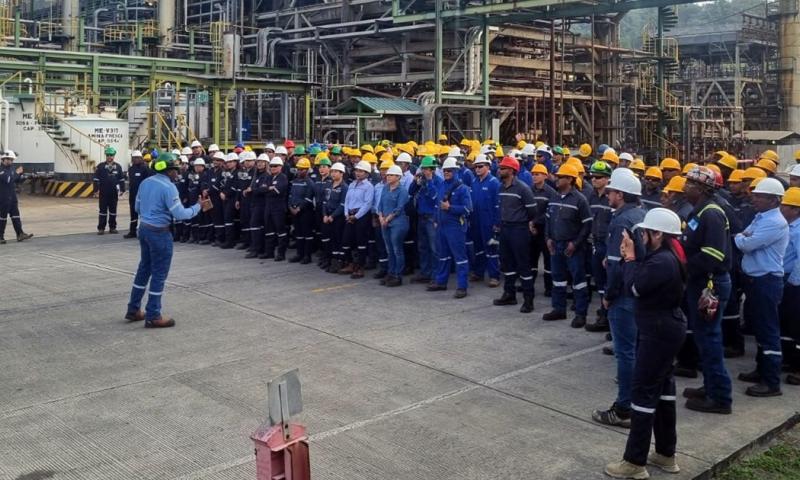La refinería aún no ha retomado la capacidad de procesamiento total de crudo/ Foto: cortesía EFE
