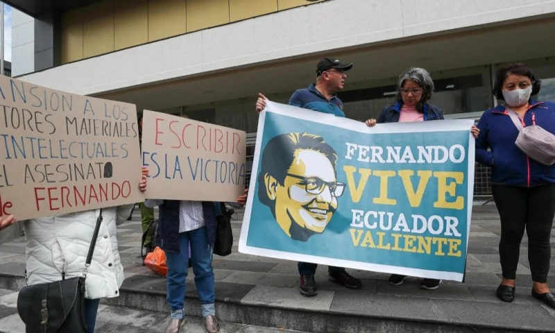 La fiscal Ana Hidalgo pidió incluir a los líderes de Los Lobos tras recabar "elementos que hacen presumir" su participación en el crimen de Villavicencio / Foto: EFE
