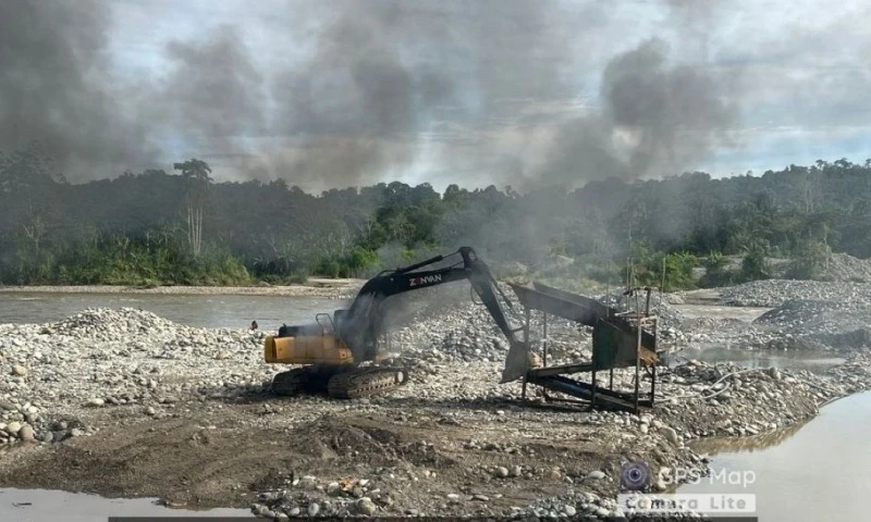 En los últimos años, la minería ilegal ha aumentado de forma acelerada en la región amazónica / Foto: cortesía Ejército 