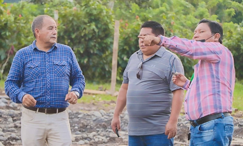 La comunidad Shuar Nantip tendrá agua potable / Foto: cortesía Alcaldía Francisco de Orellana