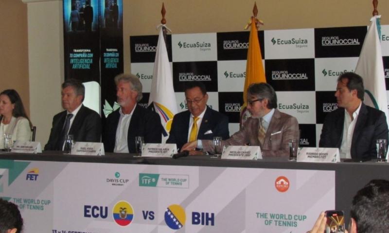 Será la cuarta ocasión en que el equipo de Copa Davis de Ecuador hará de local en Quito / Foto: cortesía Federación Ecuatoriana de Tenis