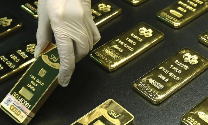 El oro registra ya una revalorización, a falta de una semana para que termine el año, de más del 71 % / Foto: EFE 