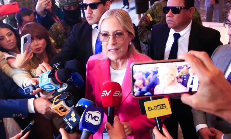 Annabella Azín, madre de Daniel Noboa, fue la asambleísta más votada / Foto: cortesía ADN