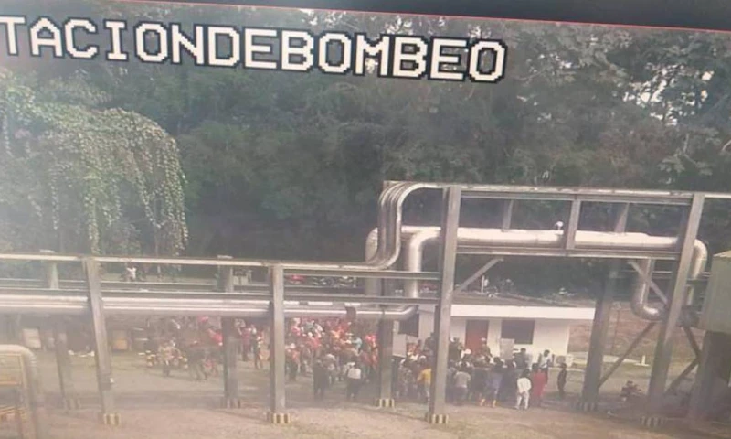 Petrolia apagó la estación de bombeo de Pompeya por precaución / Foto: Cortesía