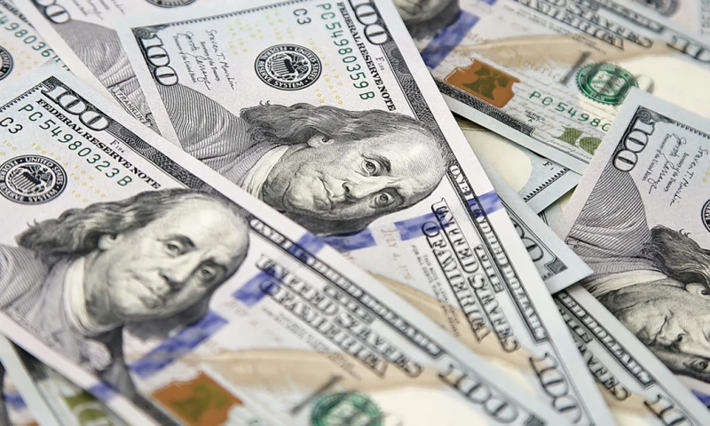 Lla divisa estadounidense tuvo una fuerte caída de - $42.31 pesos respecto a la jornada anterior (- 1.15%)./ Foto: Shutterstock