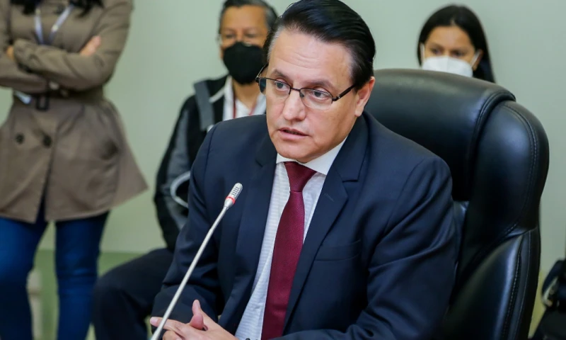 Fernando Villavicencio pide a Fiscalía investigar trama delictiva de Alex Saab en Ecuador / Foto: cortesía Fernando Villavicencio