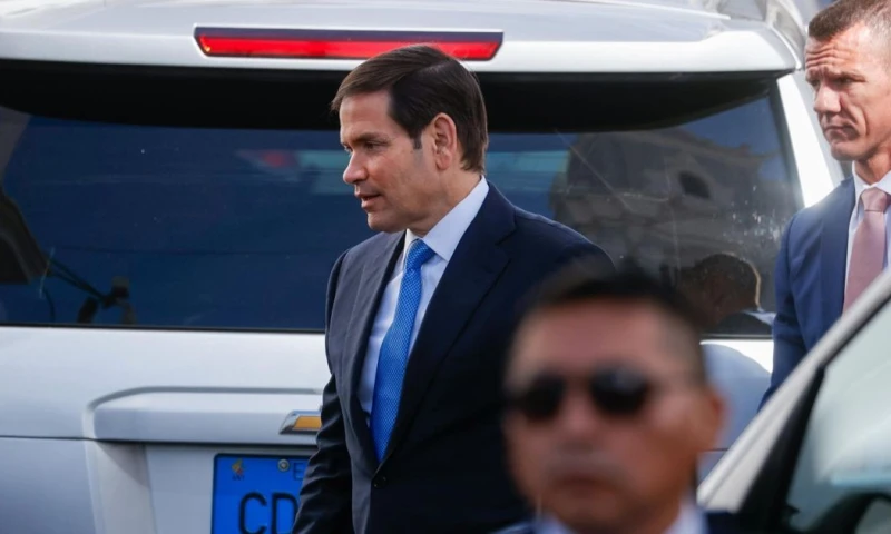 Rubio destacó la importancia de que las fuerzas de seguridad de ambos países realicen entrenamientos conjuntos contra bandas criminales / Foto: EFE
